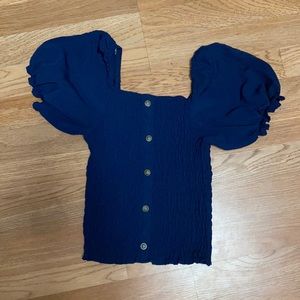 pretty blue short sleeve